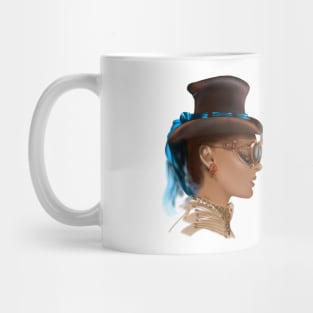 Steampunk girl Mug